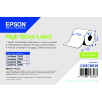 Rola pentru etichete adezive hartie glossy inkjet (102mm x 33metri)