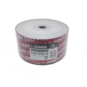 Ridata DVD-R full printabil alb mat 50 bucati